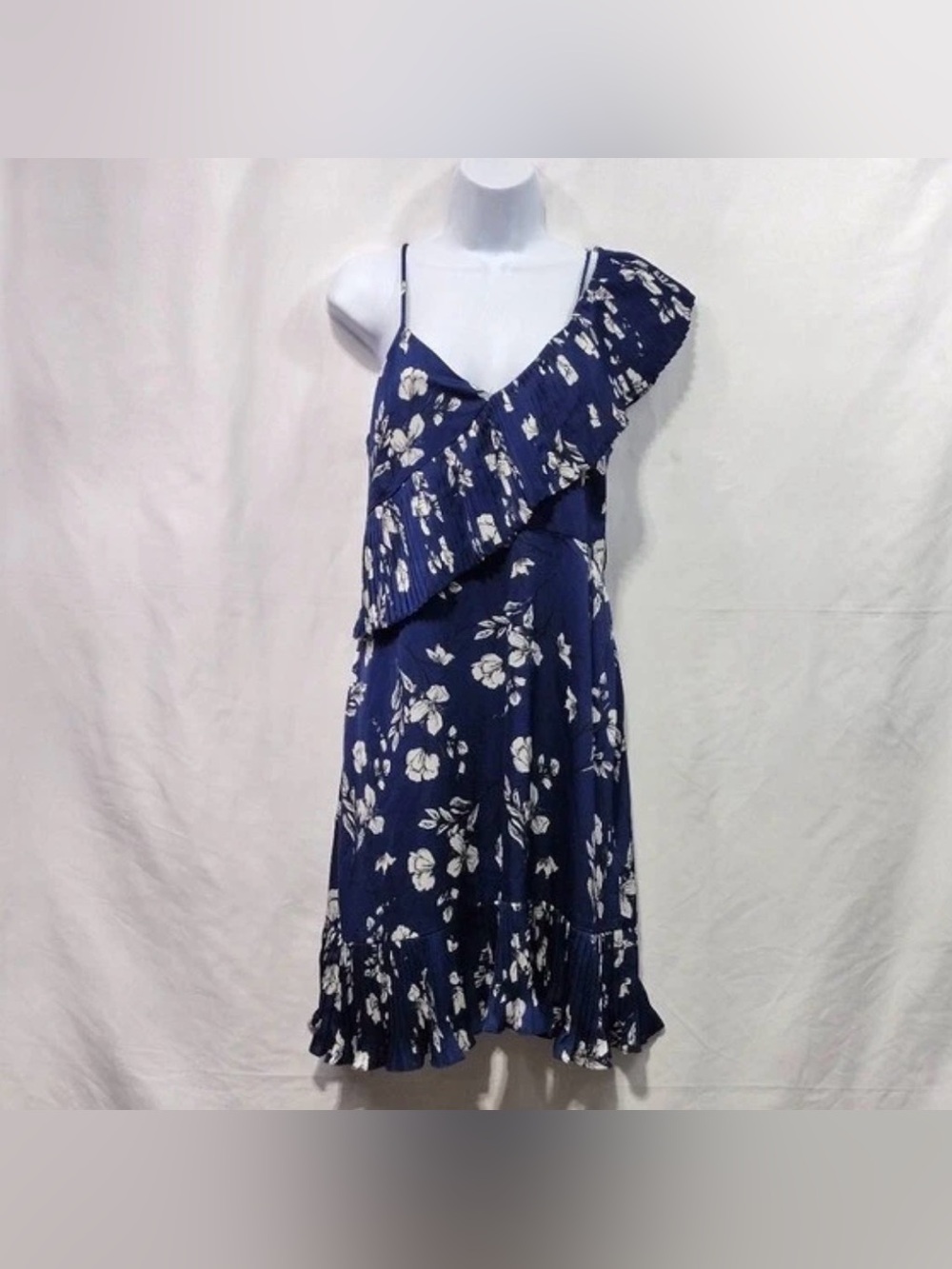 Lucy Paris floral asymmetrical dress